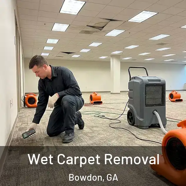  Wet Carpet Removal Bowdon, GA